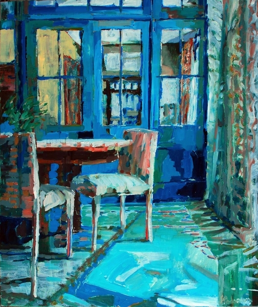 I miss you 24x20° oil on wood panel