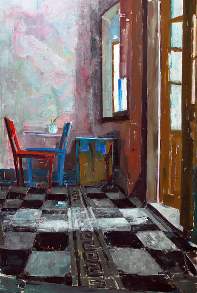 oil on canvas 48x30